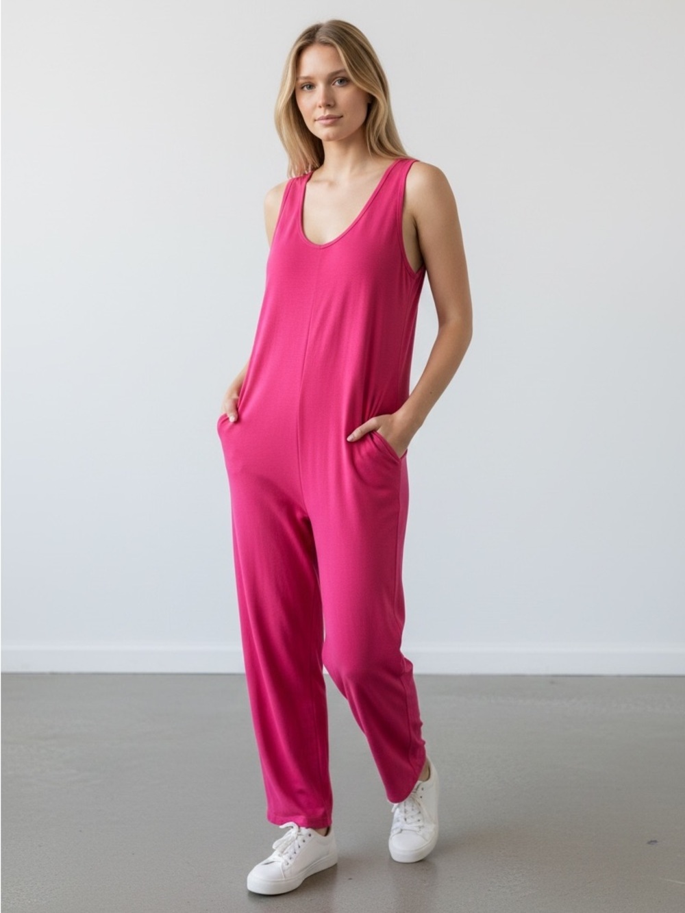 Barbieโข x Smash + Tess Live Big Sunday Romper - Berry Pink